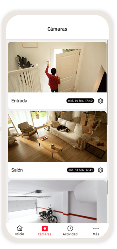 App My Verisure cámaras en directo iOS Android