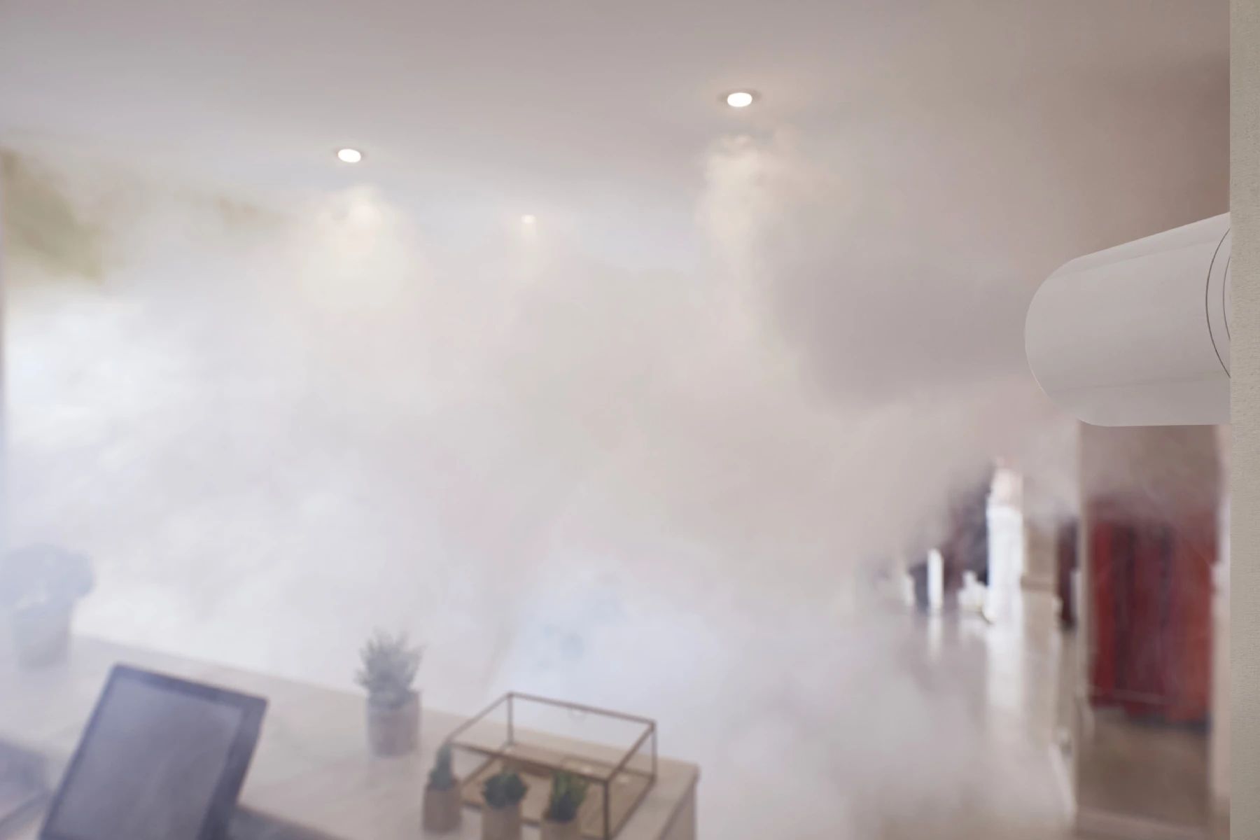 ZeroVision niebla antirrobo negocio Securitas Direct